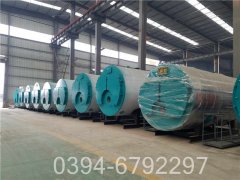 一吨卧式燃气热水锅炉