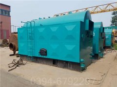 十吨卧式热水锅炉