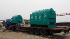 厂家提货河南锅炉500公斤蒸发量 7公斤压力燃气锅炉