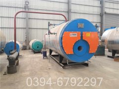 橡胶设备配套太康锅炉WNS型500公斤蒸发量天然气蒸汽锅炉
