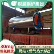 WNS10-1.25-QY卧式蒸汽锅炉河南银晨锅炉集团