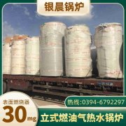 15吨液化气蒸汽锅炉银晨锅炉